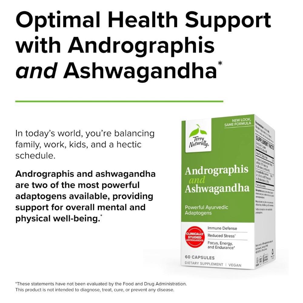 Andrographis & Ashwagandha - 60 Capsules