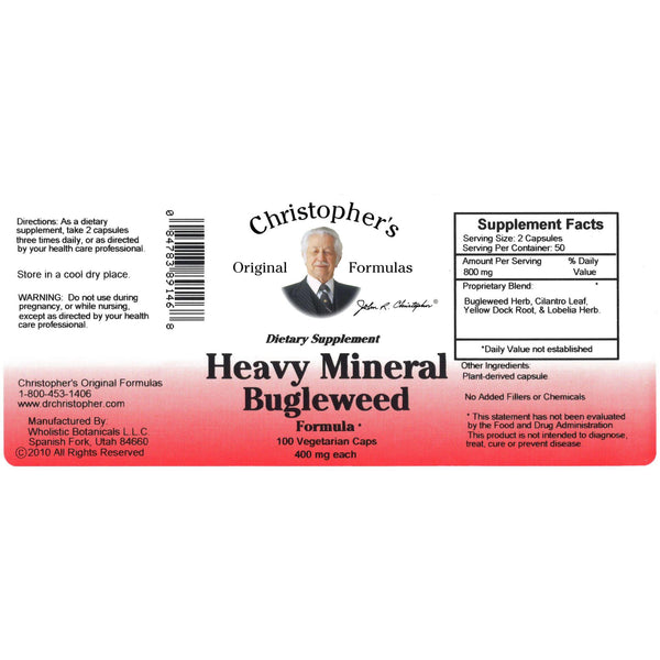 Heavy Mineral Bugleweed - 100 VegCap