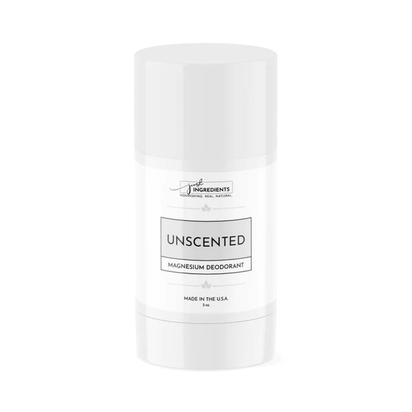 Just Ingredients Deodorant - Unscented - 3 oz