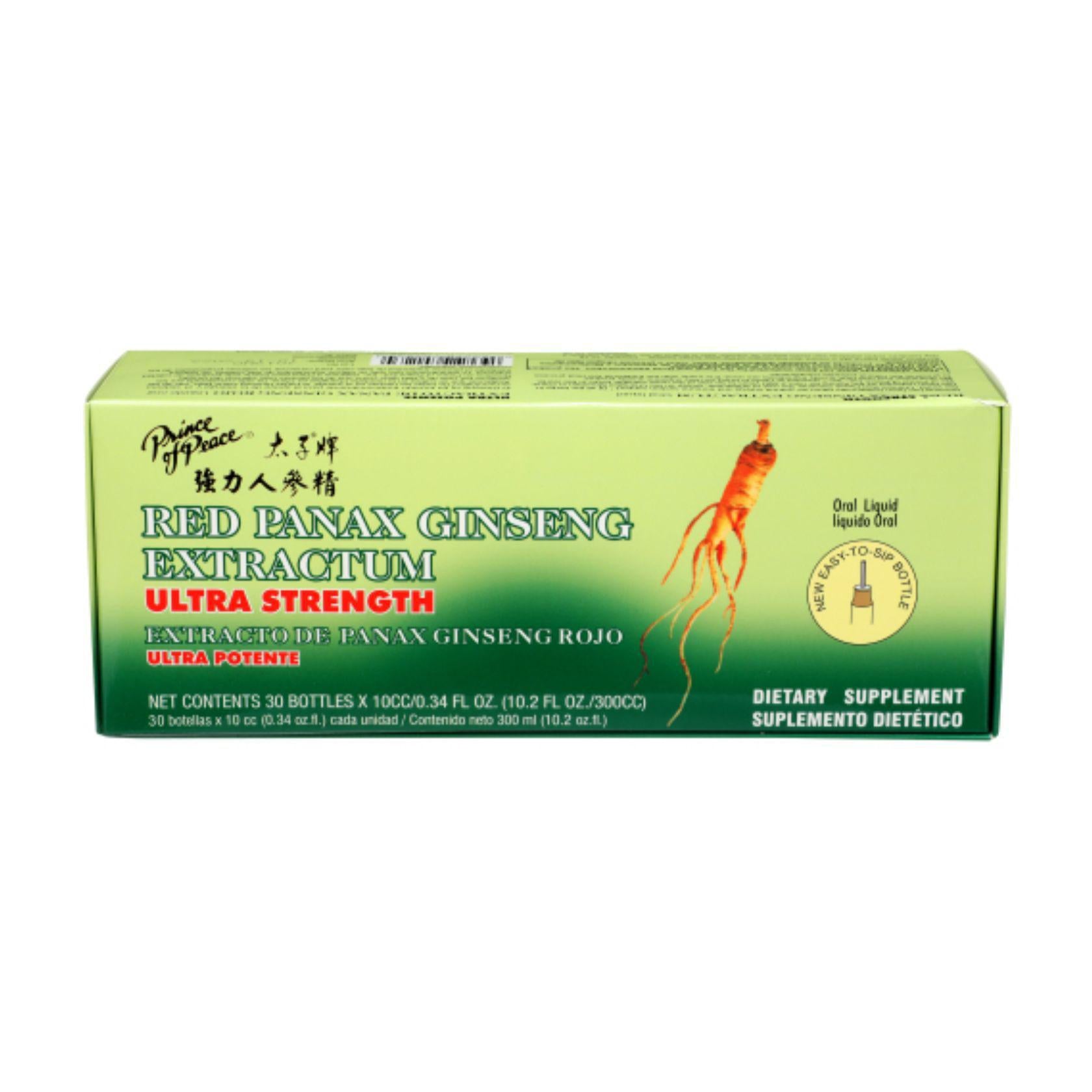 Red Panax Ginseng Extractum Ultra Strength 30 ct