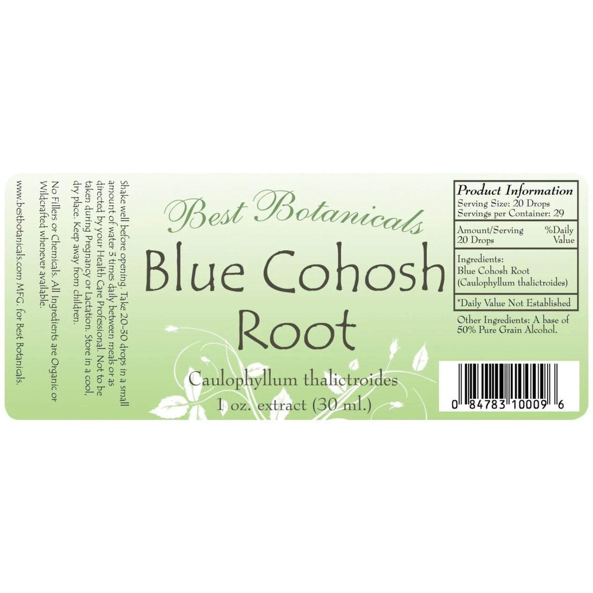 Blue Cohosh Root Extract 1 oz