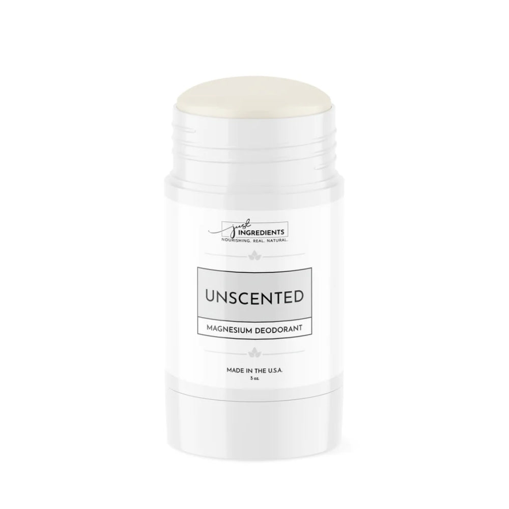 Just Ingredients Deodorant - Unscented - 3 oz