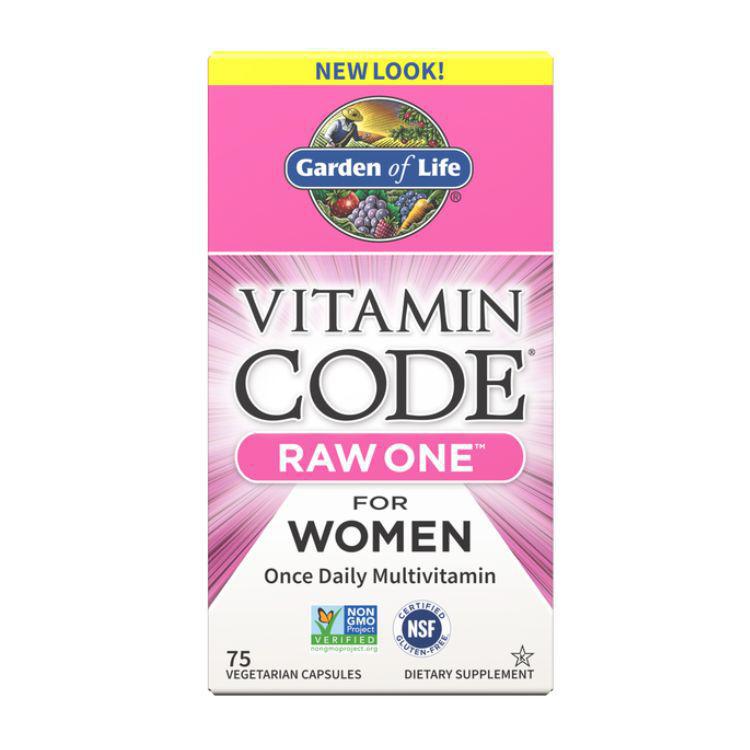 Vitamin Code Raw One For Women - 75 Capsules