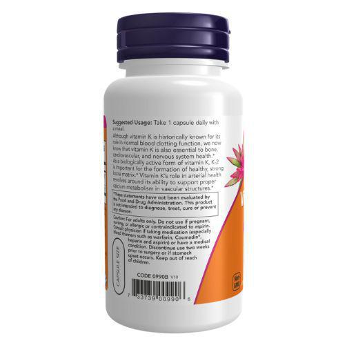 Vitamin K2 100mcg-100ct