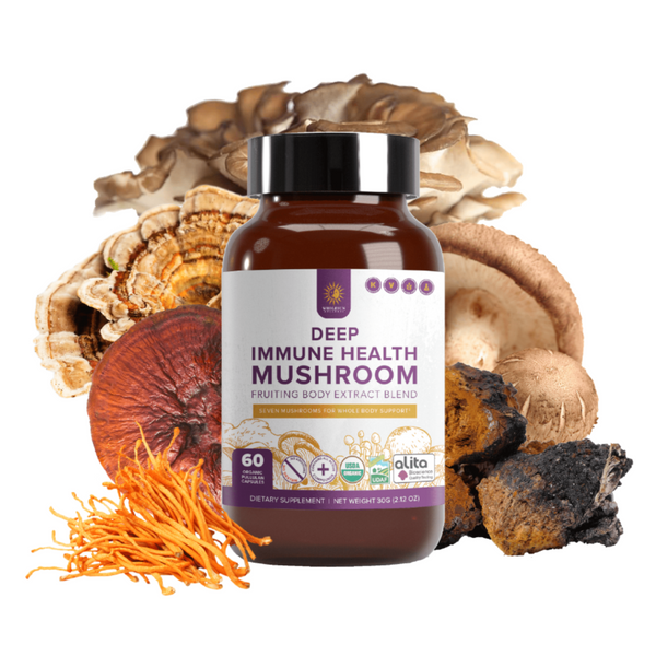 Deep Immune Health Mushroom Capsules 60 ct