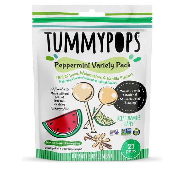 Tummypops Peppermint Variety Pack - 21 pops