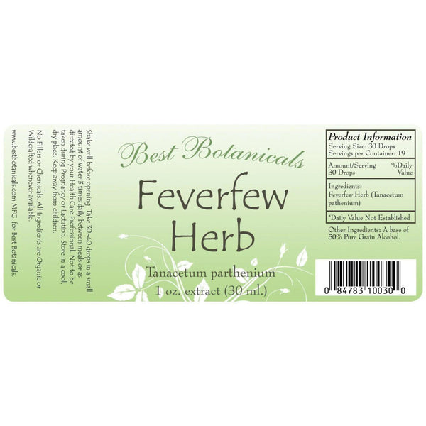 Feverfew Herb Extract - 1 oz
