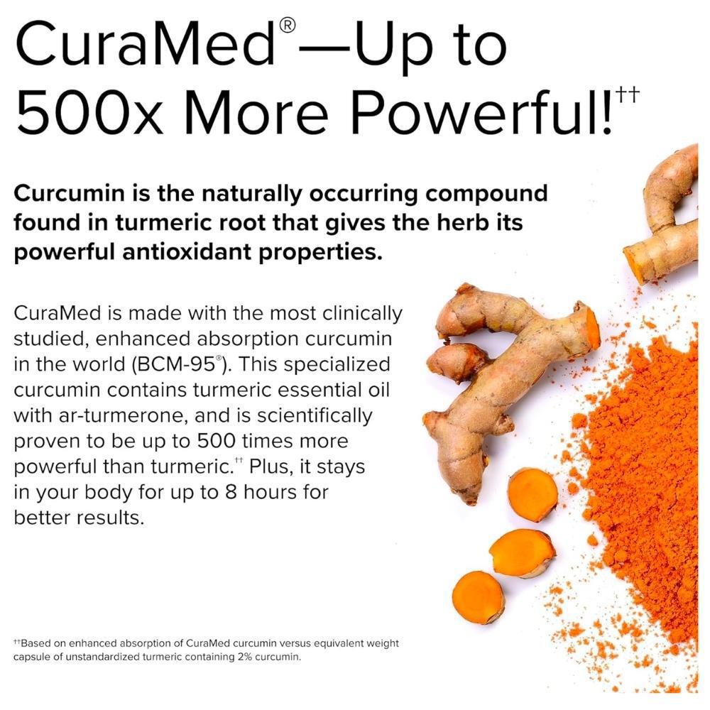 CuraMed 375 mg - 120 Softgels