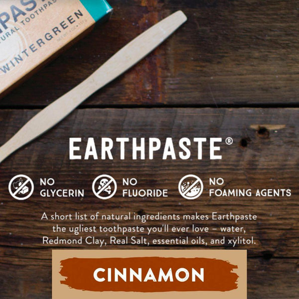 Earthpaste Cinnamon With Nano Silver 4 oz