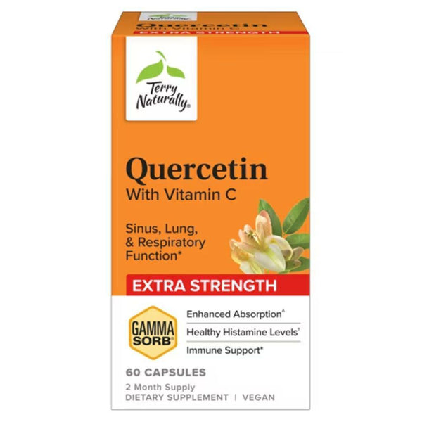 Quercetin with Vitamin C Extra Strength - 60 Capsules
