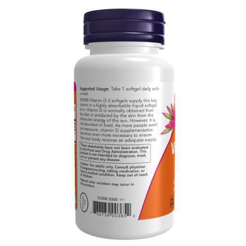 Vitamin D-3 1,000 IU- 180ct