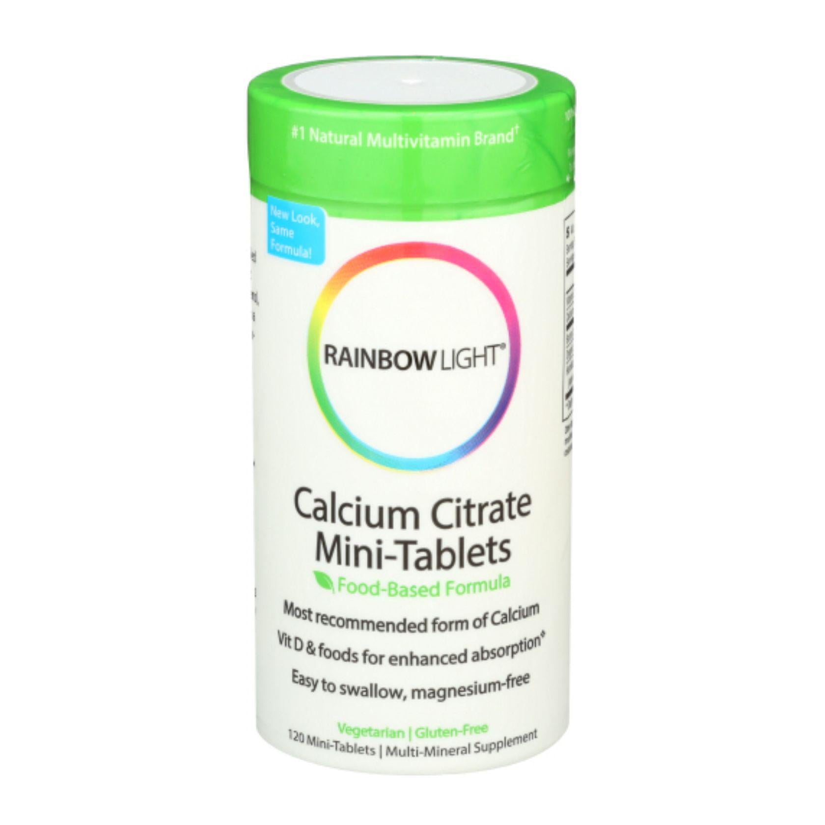 Rainbow Light Calcium Citrate Mini-Tablets - 120 ct