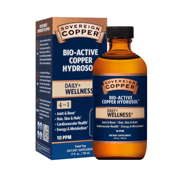 Bio-Active Copper Hydrosol Daily + Wellness - 4 fl oz