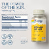 Solaray Vitamin D3 + K2 - 60 VegCaps