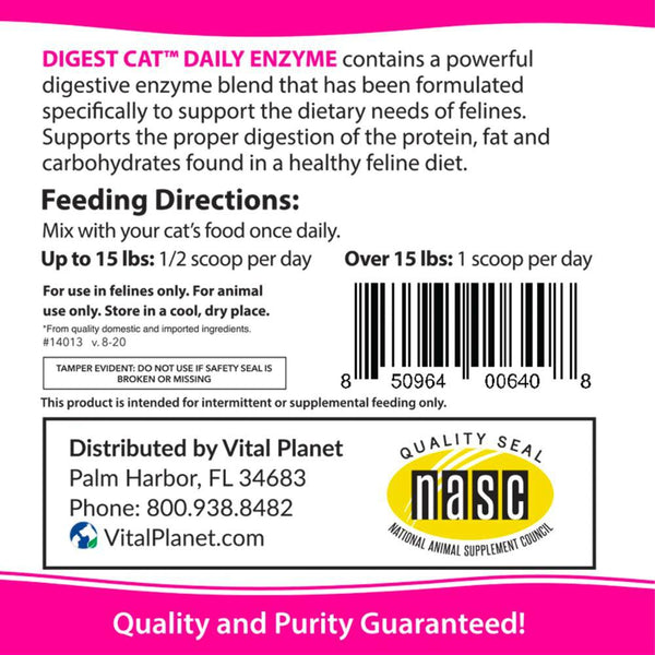 Digest Cat Enzyme 75g