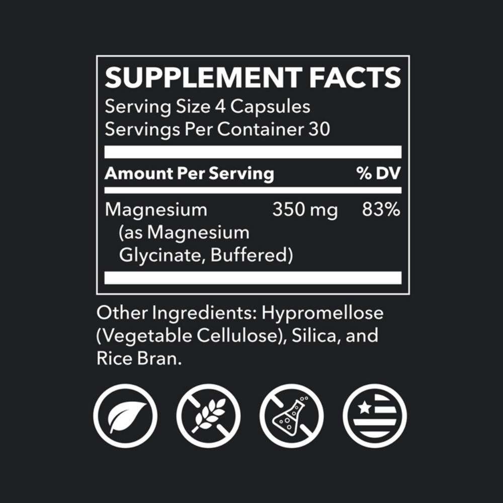 Magnesium Glycinate Capsule 120 ct