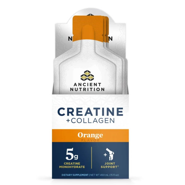 Ancient Nutrition CREATINE COLLAGEN GEL ORANGE 15 Count
