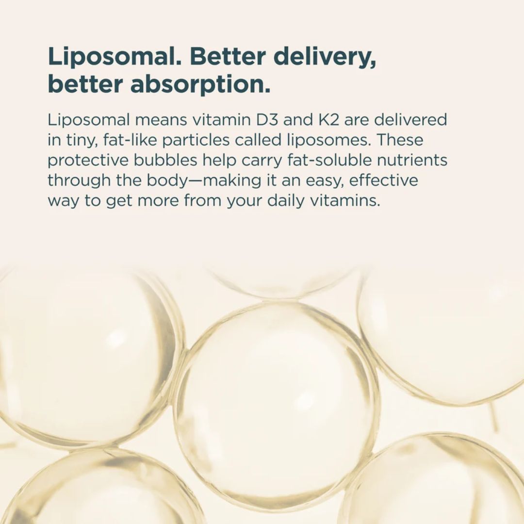Ancient Nutrition LIPOSOMAL VITAMIN D3 + K2 PINEAPPLE - 12CT Gel