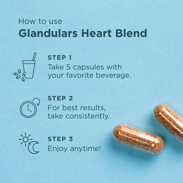 Ancient Nutrition ANCIENT GLANDULARS HEART 150 Capsules