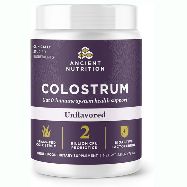 Ancient Nutrition Colostrum Powder - 60 Servings Unflavored - 2.8 oz