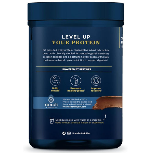 Ancient Nutrition Multi Protein Powder – Animal-Based Milk Chocolate 18oz