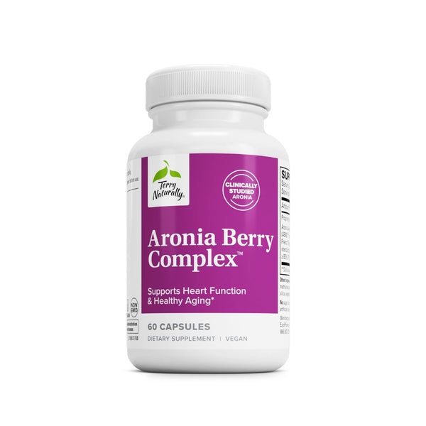 Terry Naturally Aronia Berry Complex – Powerful Antioxidant & Healthy Aging Support - 60 Caps