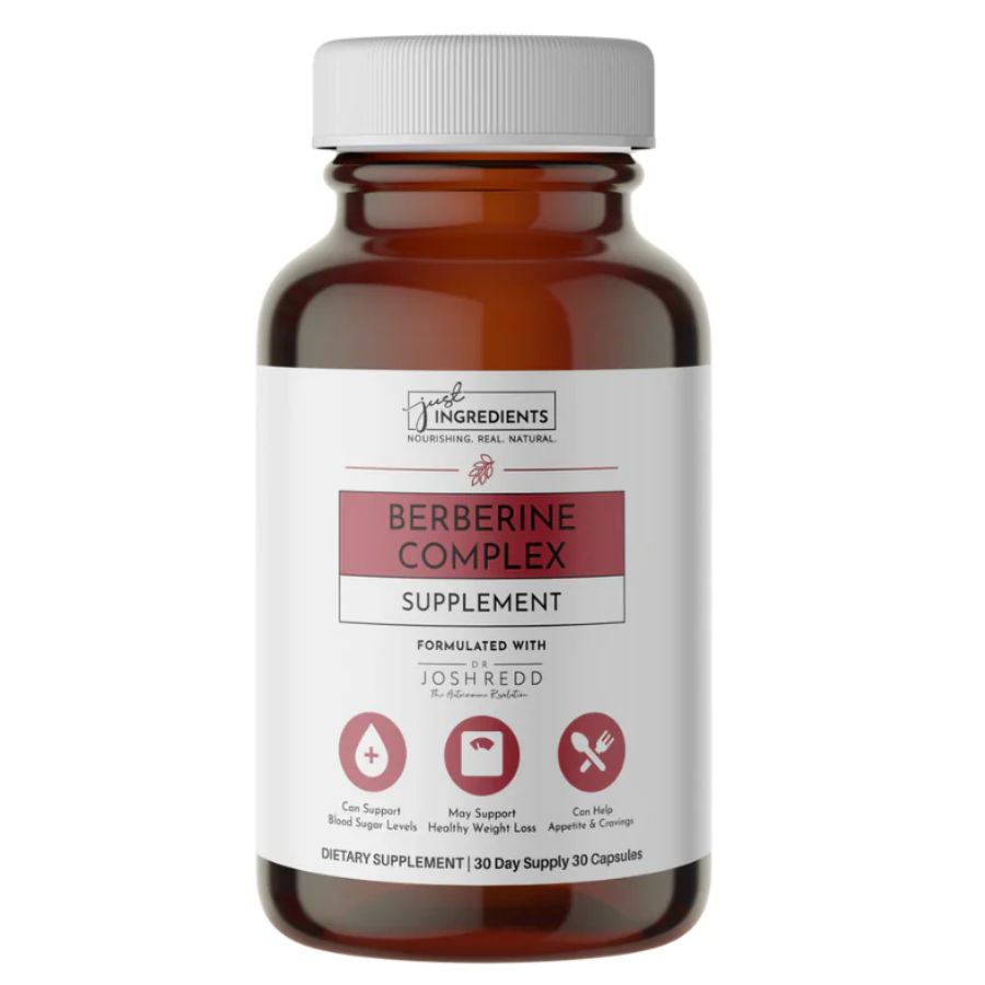 Just Ingredients Berberine Complex - 30 Capsules