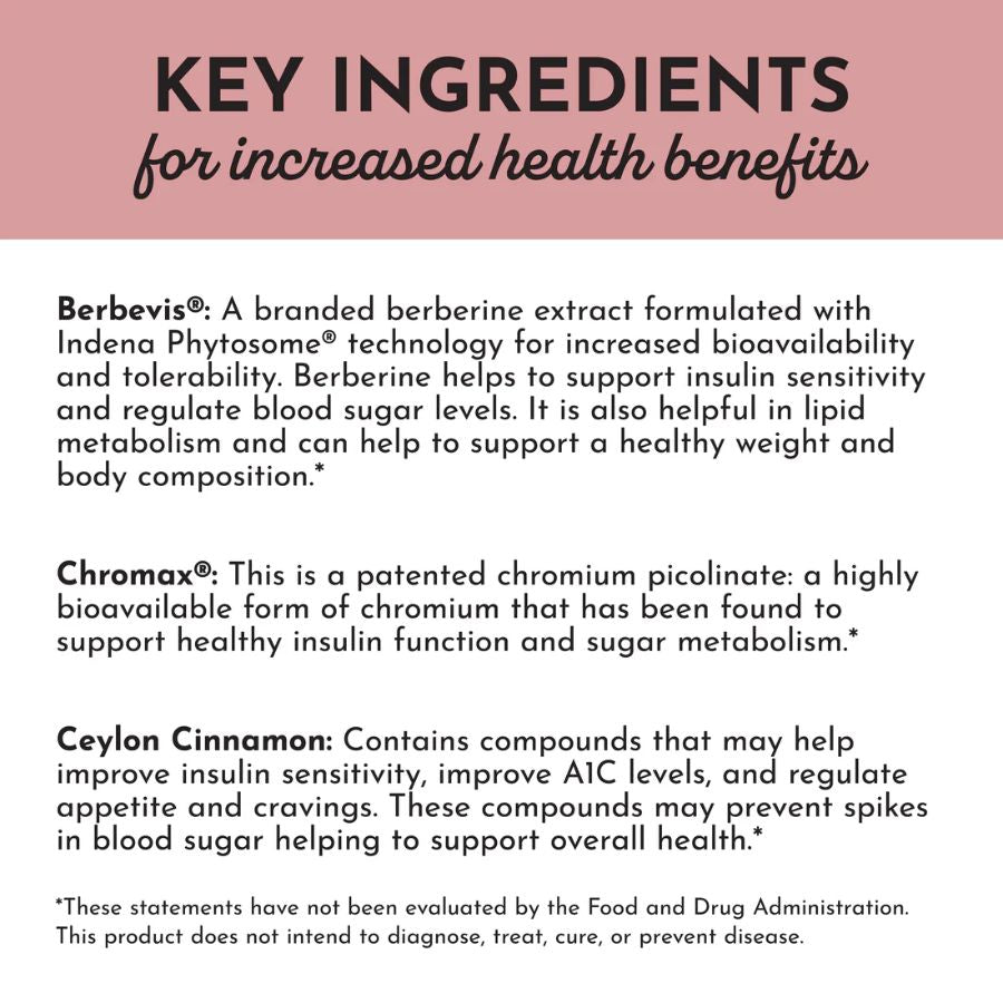 Just Ingredients Berberine Complex - 30 Capsules