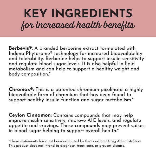 Just Ingredients Berberine Complex - 30 Capsules