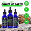The Food Movement Co. Black Earth Zeolite with Humic Fulvic Acids Trace Minerals for Adults and Kids - 1 fl oz