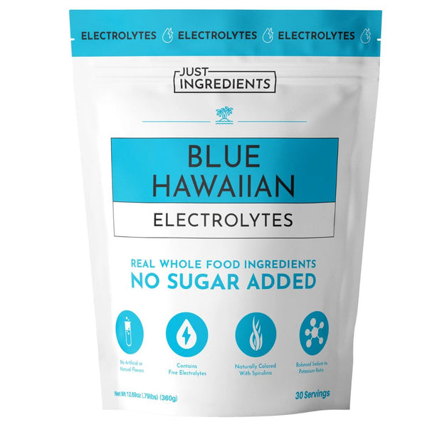 Just Ingredients Electrolytes - Blue Hawaiian - 11.6 oz