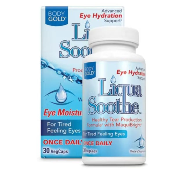 Body Gold Liqua Soothe Eye Hydration - 30 VegCaps