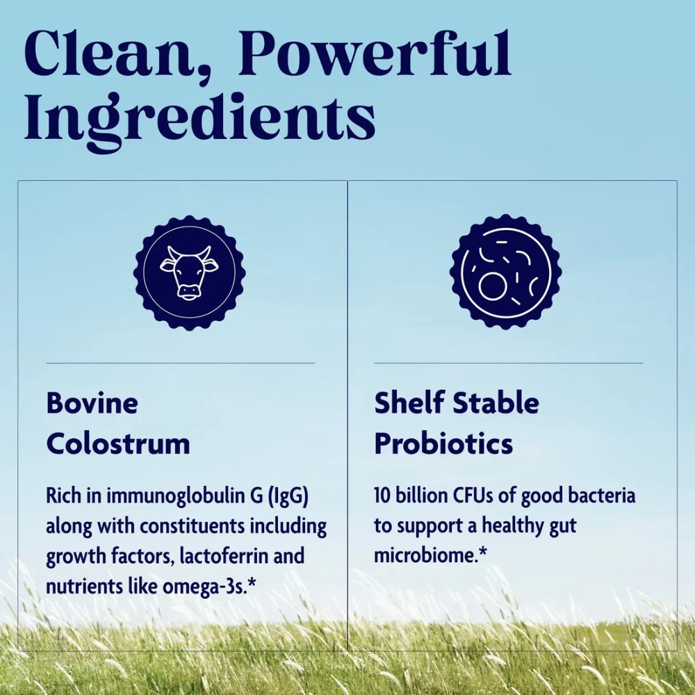 Enzymedica Colostrum Plus Probiotics – 30 Serving Powder