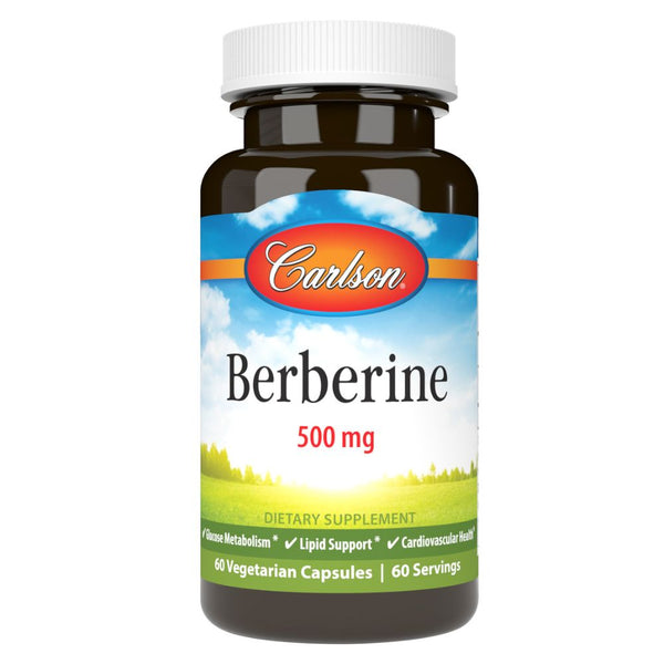 Carlson BERBERINE 500mg 60 Capsules  - 60 VegCaps