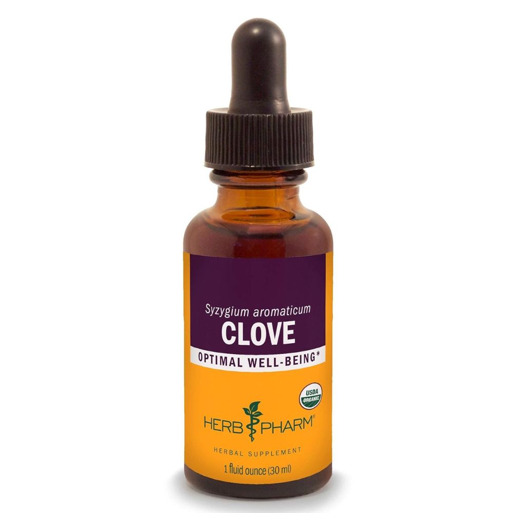 Herb Pharm Organic Clove Extract – Digestive & Immune Support (1 fl oz)
