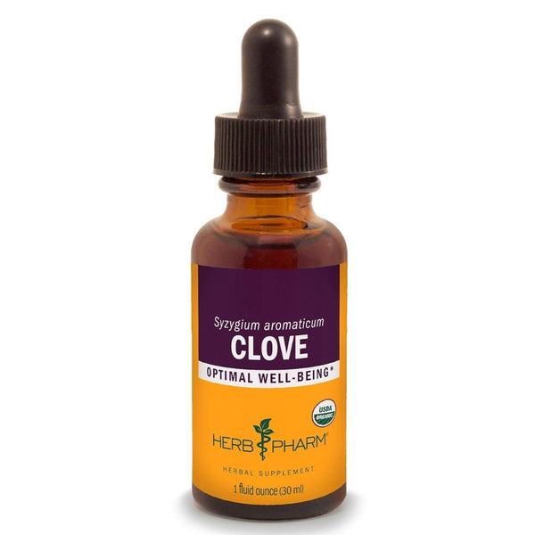 Herb Pharm Organic Clove Extract – Digestive &amp; Immune Support (1 fl oz)