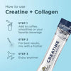 Ancient Nutrition Creatine + Collagen + Electrolytes Unflavored Stick Packs 14 Count