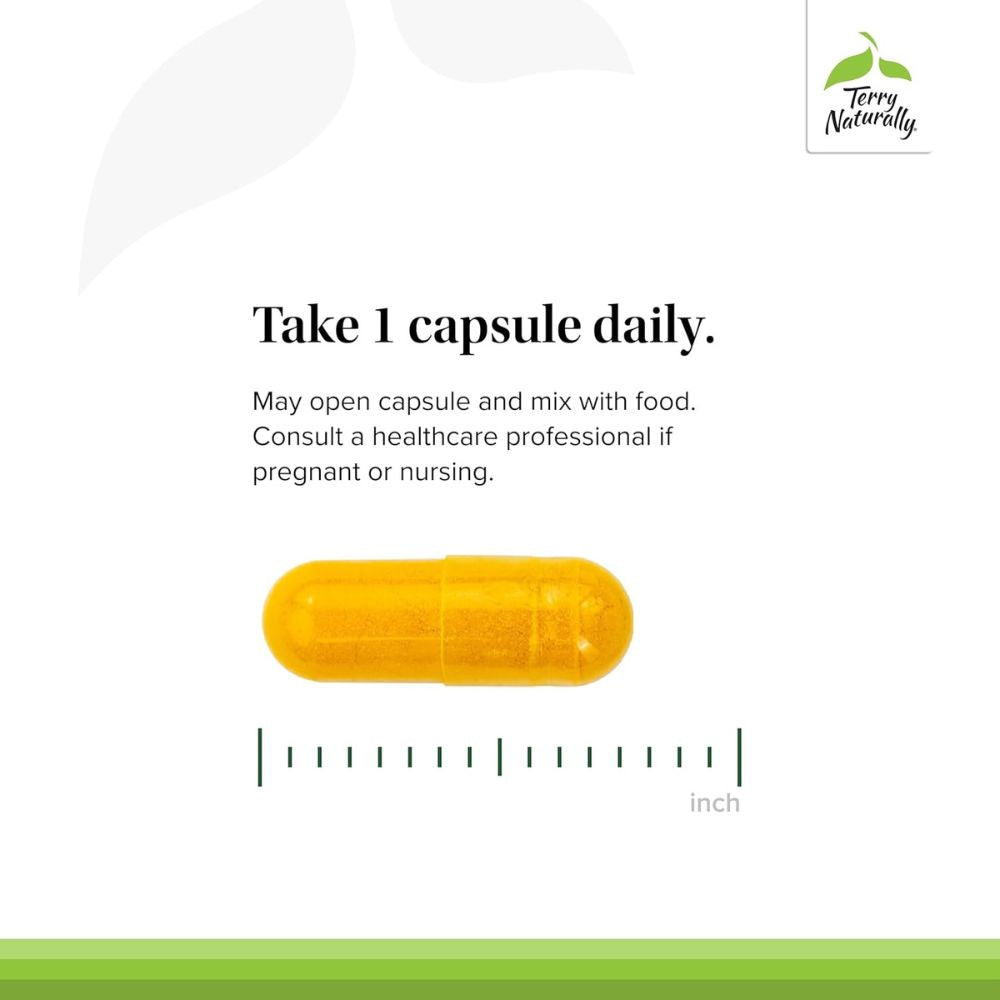 Terry Naturally CuraMed Superior Absorption Curcumin 500 mg 60 Capsules