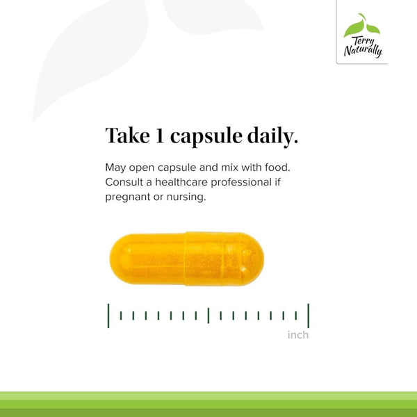 Terry Naturally CuraMed Superior Absorption Curcumin 500 mg 60 Capsules