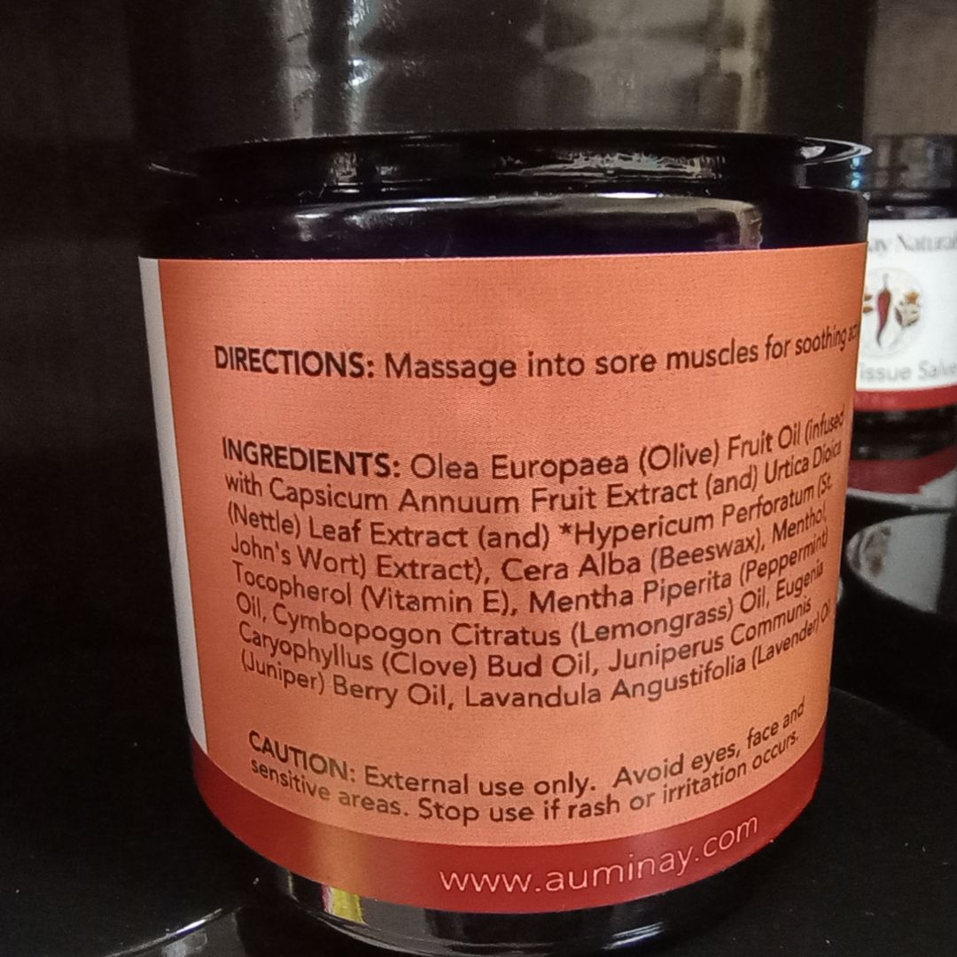Deep Tissue Salve – Herbal Muscle Relief (3.7 oz)