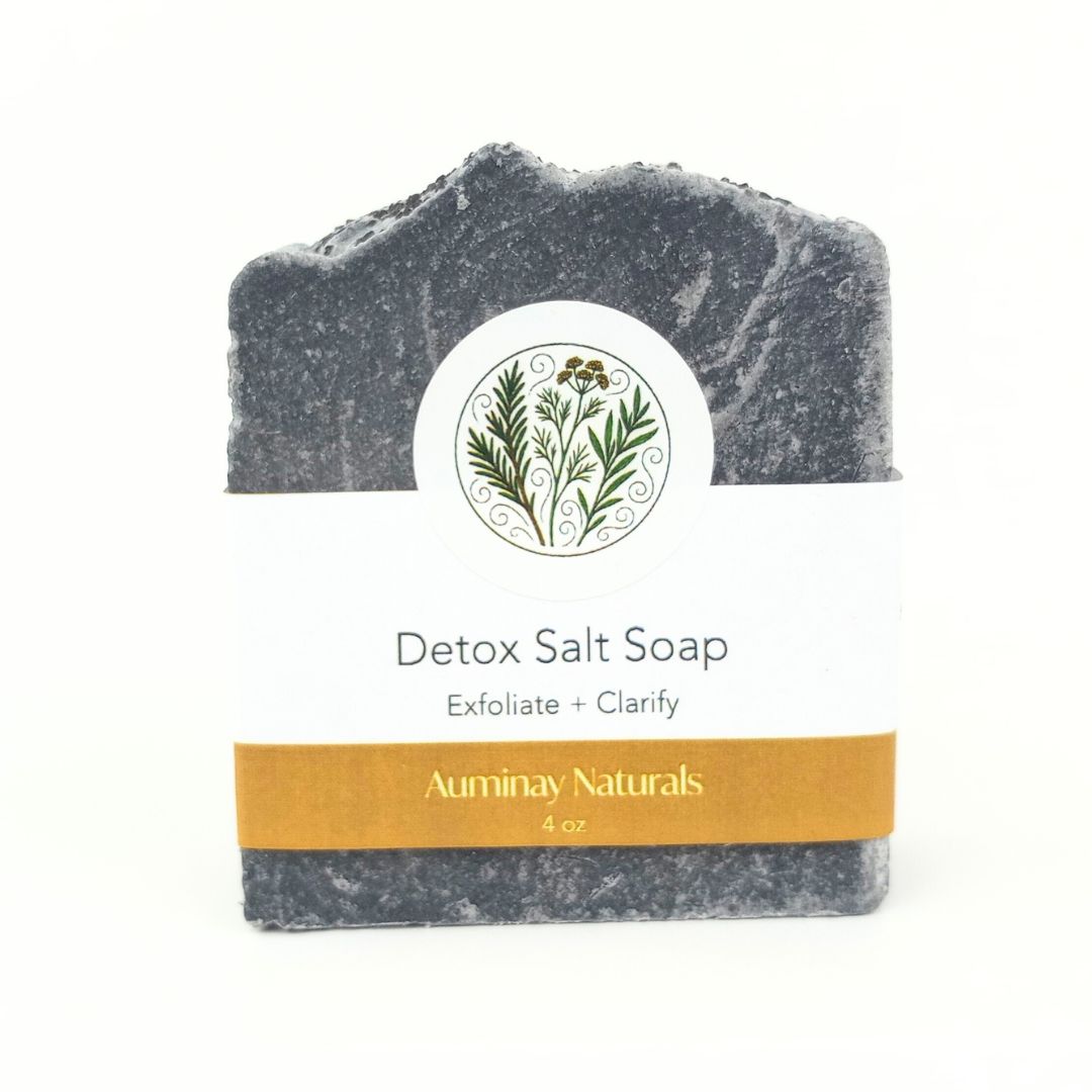 Auminay Naturals Detox Salt Soap - 4 oz