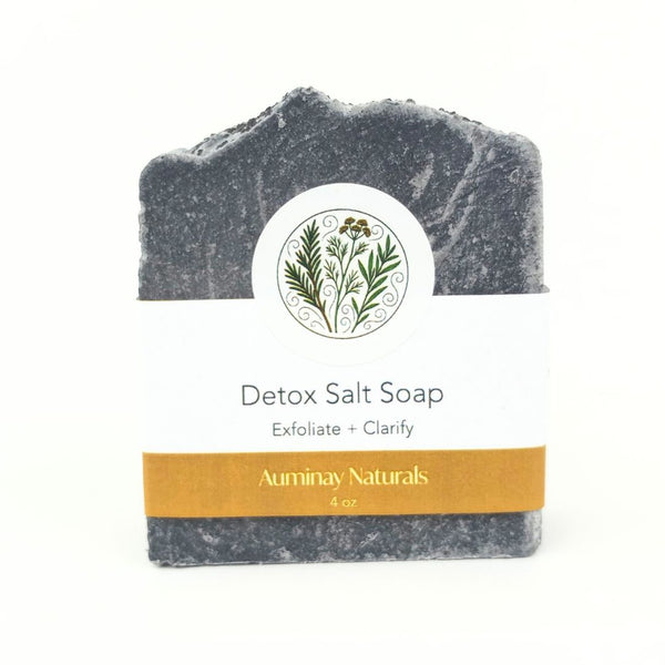 Auminay Naturals Detox Salt Soap - 4 oz