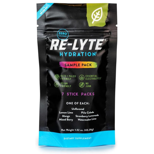 REDMOND Re-Lyte Hydration Electrolyte Powder Drink Mix Variety – 7 Stick Pack