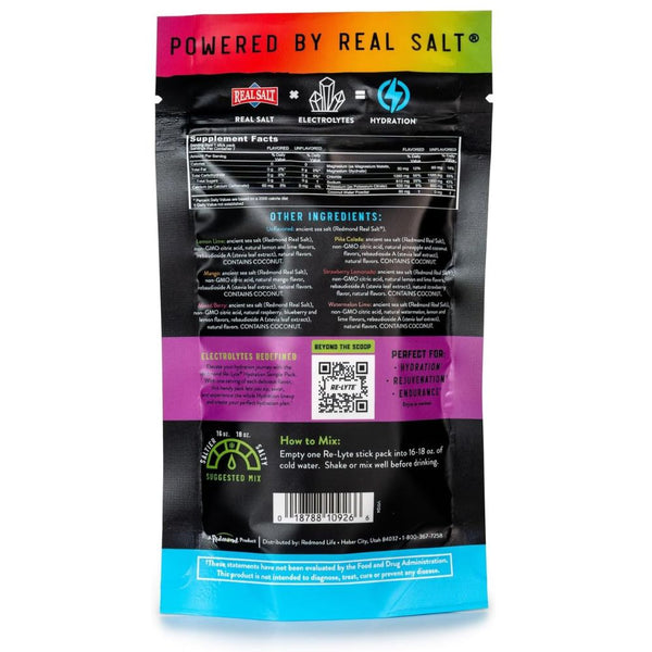 REDMOND Re-Lyte Hydration Electrolyte Powder Drink Mix Variety – 7 Stick Pack