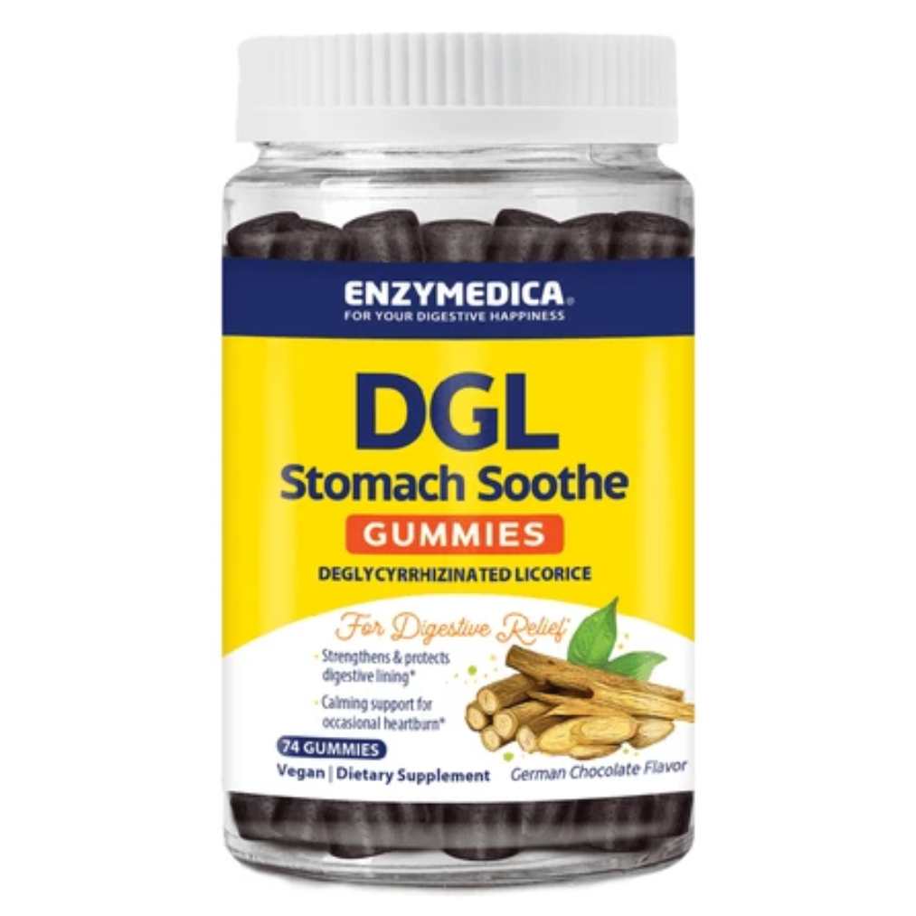 Enzymedica DGL Stomach Sooth- 74 Gummies