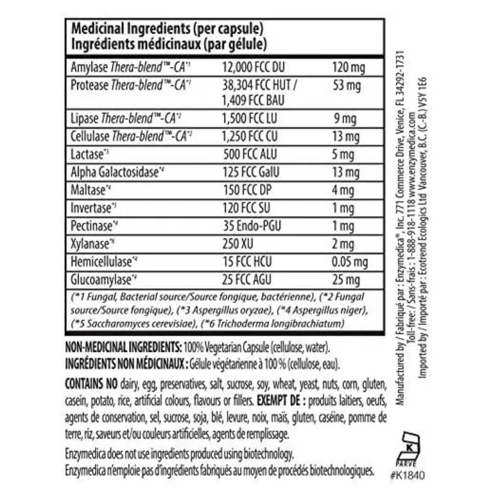 Enzymedica Digest - 30 Capsules