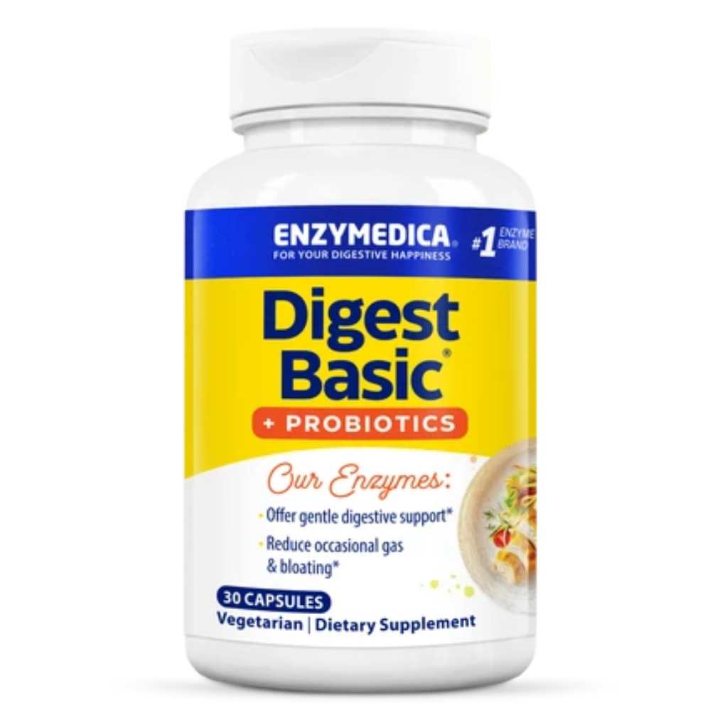 Enzymedica Digest Basic + Probiotics - 30 Capsules