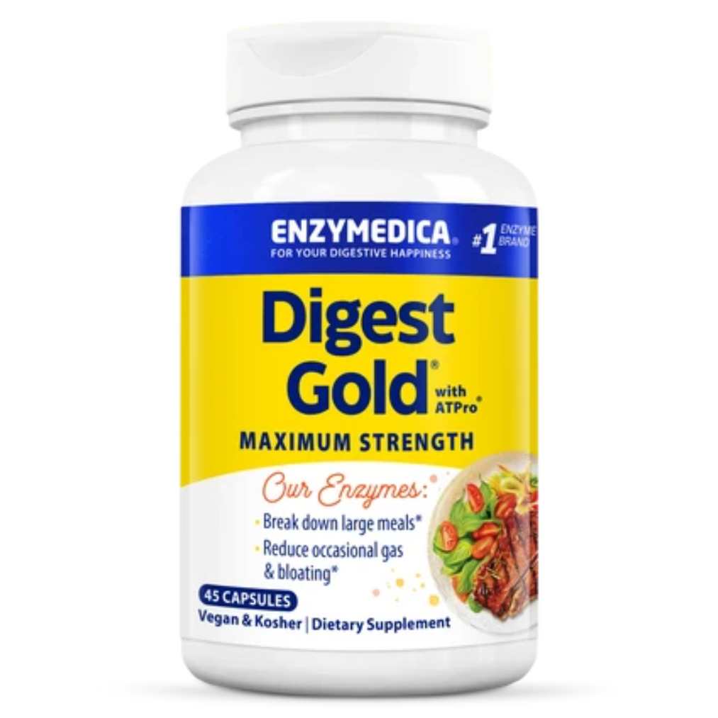 Enzymedica Digest Gold Maximum Strength - 45 Capsules