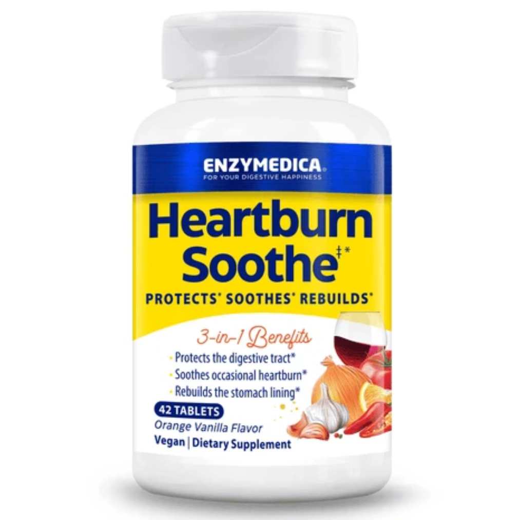 Enzymedica Heartburn Soothe - 42 Tablets