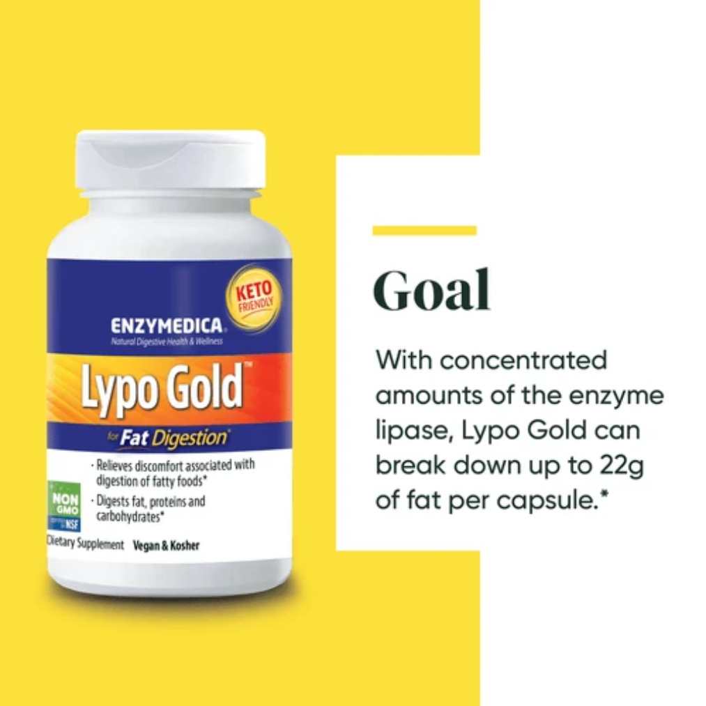 Enzymedica Lypo Gold - 60 Capsules